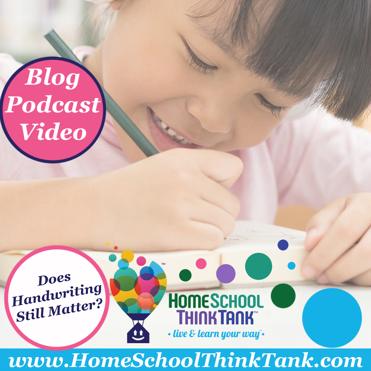 Handwriting For Kids: Writing in Cursive or Print • HomeSchool ThinkTank