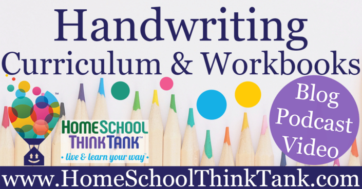 Handwriting Curriculum &amp; Homeschool Workbooks • HomeSchool ThinkTank