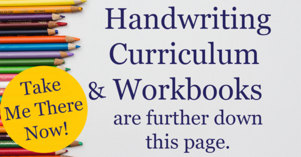 Handwriting Curriculum &amp; Homeschool Workbooks • HomeSchool ThinkTank