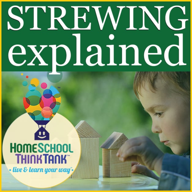 Strewing Definition & Meaning Explained. What Is Strewing. Strewing Meaning. Strewing Homeschool. HomeSchool ThinkTank