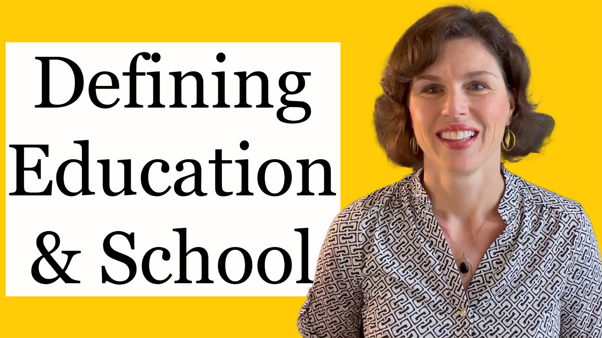 Jackie from HomeSchool ThinkTank talks about the difference between schooling and education
