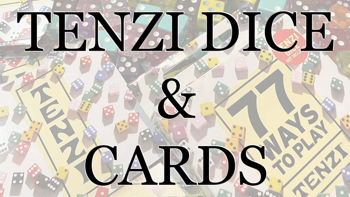 Tenzi Dice and Cards