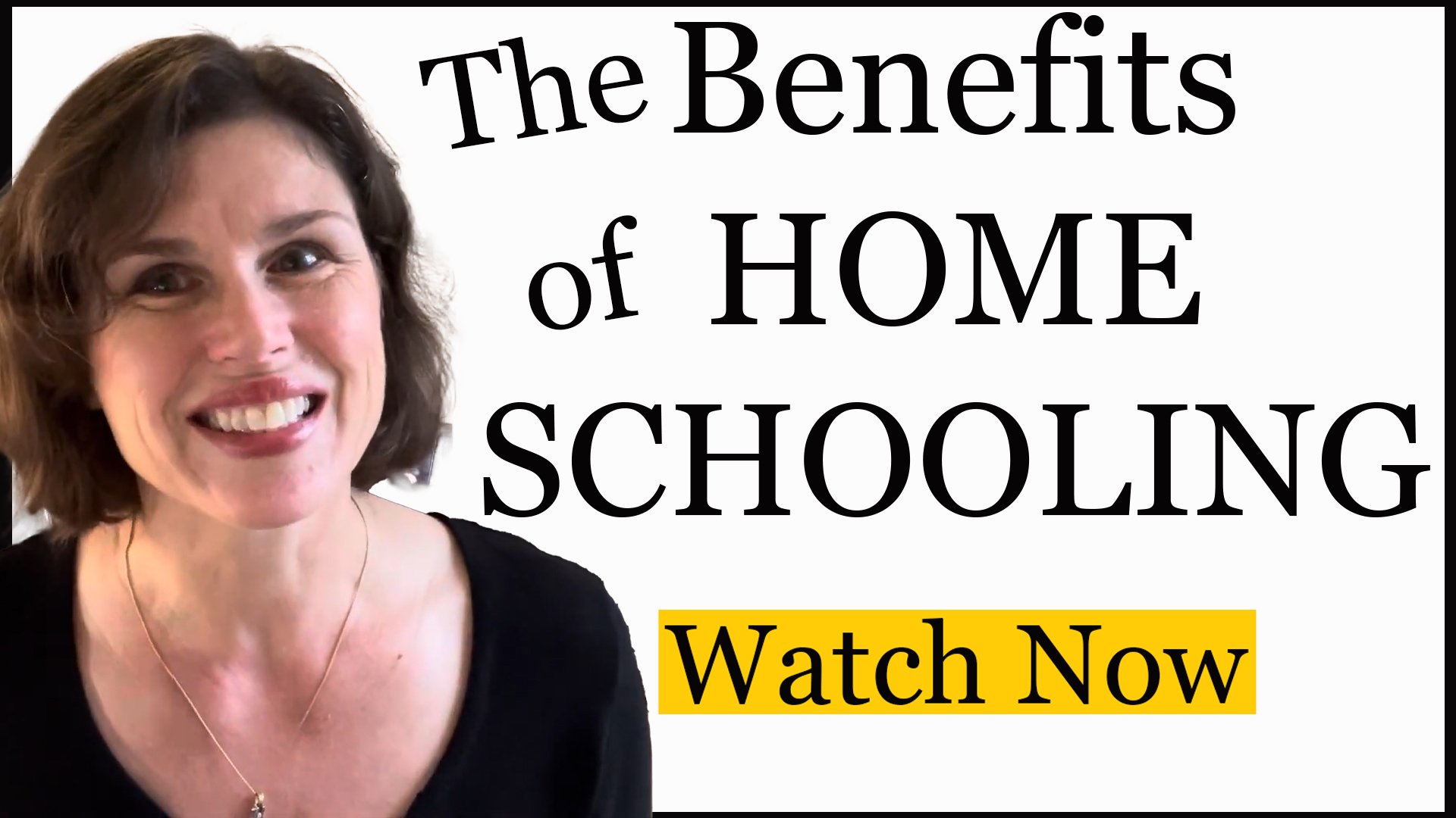 Watch the Benefits of Homeschooling Video by Jackie from HomeSchool ThinkTank