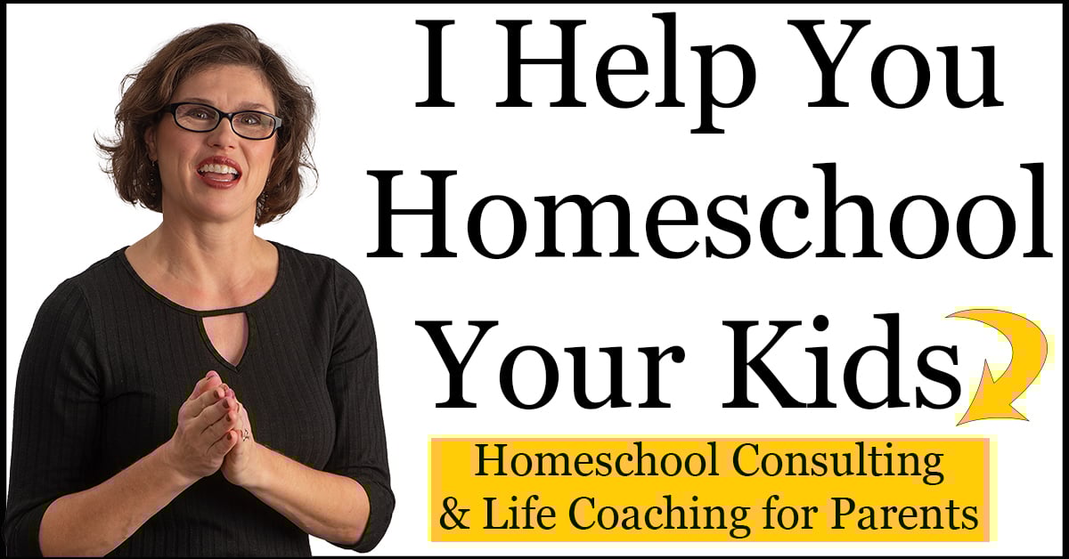 Homeschool Consulting & Life Coaching for Parents: I Help You Homeschool Your Kids (Image of Jackie, founder of Homeschool ThinkTank)