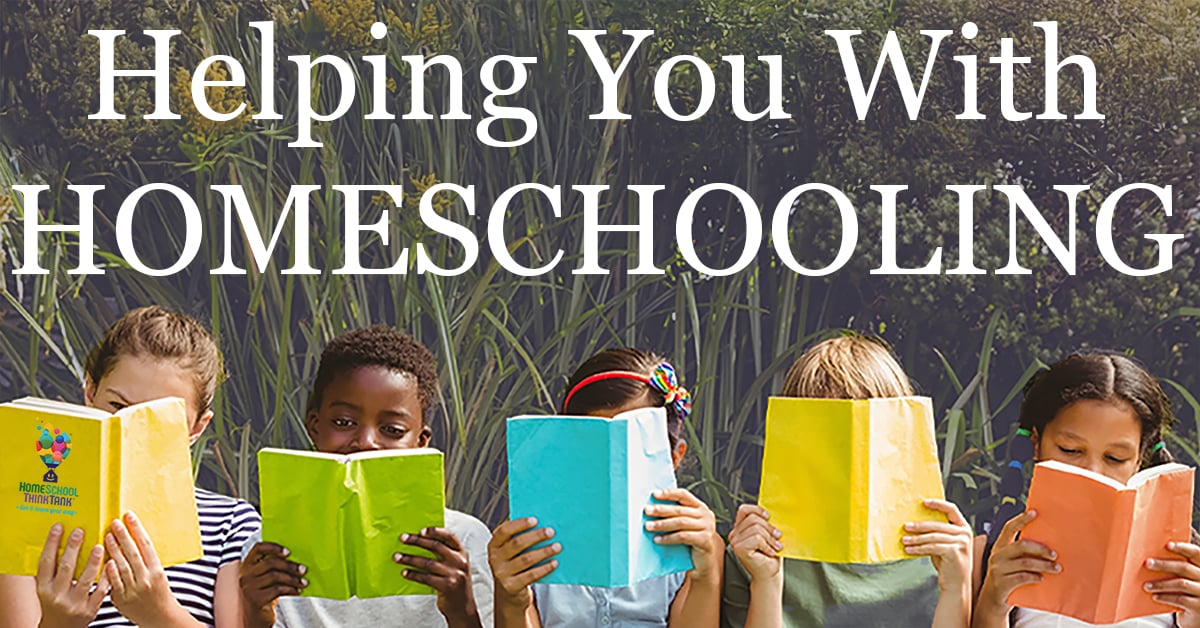 Helping You With Homeschooling (Image of diverse kids reading books)
